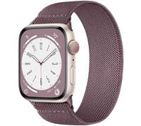 CeMiKa Compatibile con Cinturino Apple Watch 44mm 46mm 45mm 49mm 42mm Uomini Donne,Ricambio in Nylon Intrecciato Morbido Elastico Stretch Solo Loop Sport per iWatch Serie 10 9 8 7 SE 6 5 4 3 Ultra 2 1