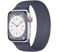 CeMiKa Compatibile con Cinturino Apple Watch 46mm 45mm 44mm 42mm 49mm Uomini Donne,Ricambio in Nylon Intrecciato Morbido Elastico Stretch Solo Loop Sport per iWatch Serie 10 9 8 7 SE 6 5 4 3 Ultra 2 1