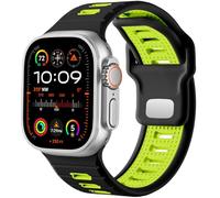 CeMiKa Compatibile con Cinturino Apple Watch Ultra 3/Ultra 2/Ultra 49mm 46mm 45mm 44mm 42mm Uomo, 26mm Cinturini Silicone Sport Loop Regolabile di Ricambio per iWatch Serie 11 10 9 8 7 SE 6 5 4 3 2 1