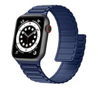 CeMiKa Compatibili con Cinturino Apple Watch 42mm 46mm 45mm 44mm 49mm Uomini Donne, Cinturini Magnetici in Silicone Sport Loop di Ricambio per iWatch Series 10 9 8 7 SE 6 5 4 3 Ultra 2 1