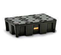 CEMO | Bac collecteur 25 l L600xB400xH180 mm polyéthylène avec grille en PE polyéthylène avec grille en PE 1 pièces