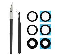 Cemobile - Set di 2 lenti di ricambio in vetro per fotocamera posteriore Cemobile Galaxy S24 Plus 6,7" 5G, tutti i supporti con adesivo preinstallato, pinzette antistatiche, kit di strumenti di