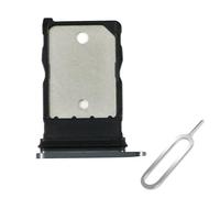 Cemobile Supporto per slot per scheda SIM, ricambio per Google Pixel 9 Pro XL da 6,8 pollici, con anello di tenuta in gomma impermeabile e perno di espulsione aperto (ossidiana/nero)
