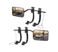 CEMOFE Specchietti Esterni per Camper Caravan Specchi Supplementari Specchietto di Traino per Auto Multi Angle Specchietti Aggiuntivi Convesso per Roulotte per Tutti i Tipi di Veicoli Comuni (2 pezzi)