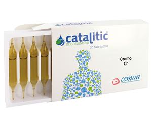 Cemon 26308 Catalitic Oligoelementi Soluzione Cromo, 20 fiale
