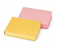Cemssitu Thickened Color Brick Notebook, A5 720 Pages Hardcover Journal with PU Leather Cover, Colorful Thick Paper Diary with Ribbon Bookmark for Notes School Office Gift (2pcs-A)
