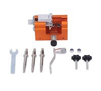 CEMTUKLBP Dispositivo per affilare Lame per motoseghe Portatile, smerigliatrice per Lame per seghe a Catena in Acciaio Inossidabile, Kit di affilatura preciso per la Riparazione, Attacco