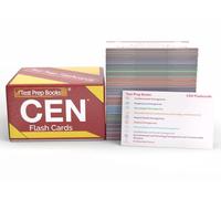 CEN Revisione delle schede flash: CEN Flashcard Guida allo studio 2021 e 2022 con domande di pratica per l'esame certificato di emergenza [Include la revisione del metodo Leitner]