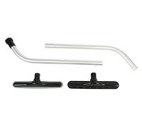 Cen-Tec Systems 91255 Pulizia Commerciale con 2 Pezzi in Alluminio Utensili per aspirapolvere, 35,5 cm, Nero, Kit w/ 2-Piece S-Wand