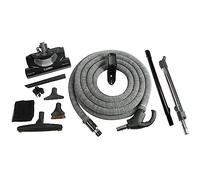 Cen-Tec Systems 92938 Kit Aspirapolvere Centrale CT20DXQD con Tubo DC 35', Nero