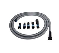 Cen-Tec Systems 94709 Quick Click 30,4 cm Tubo Flessibile per aspirapolvere per casa e Negozio con Set di adattatori per Utensili elettrici Multi-Marca esteso per la Raccolta della Polvere