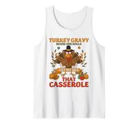 Cena del Ringraziamento della casseruola degli involtini di Salsa di Tacchino Canotta