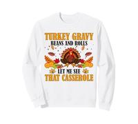 Cena del Ringraziamento della casseruola degli involtini di Salsa di Tacchino Felpa