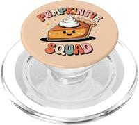 Cena dell'equipaggio del Ringraziamento abbinata alla famiglia Pumpkin Pie Squad PopSockets PopGrip per MagSafe