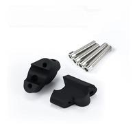 CENAP Riser Manubrio Moto per Ducati per Multistrada V4 S per Rally per Pikes per Peak 2021- per MultistradaV4 Manubrio Moto Riser Trascinare Manubrio Morsetto Estendere Adattatore(Nero)