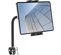 Cenawin Supporto Tablet a Collo di Cigno per Cyclette, Braccio Lungo Flessibile per Tapis Roulant Palestra Indoor, per iPad Pro Air Mini 4,7-12,9" Tablet
