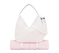 Ceneda Grande borsa da palestra da donna con supporto nascosto per tappetino da yoga e scomparto per scarpe, allenamento, danza, borsa tote con tasca bagnata, borsa da viaggio per il weekend, per