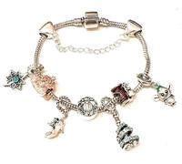 Cenerentola Bracciale Snake Carrozza Topini Cinderella Metallo Nichel Free