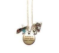 Cenerentola Collana Dream Wish Carrozza Scarpetta Disney Cinderella Nichel Free