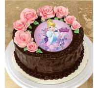 Cenerentola Principessa 20 cm 20,3 cm cialda commestibile prodotto con licenza Modecor