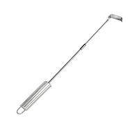 Ceneri a carbone da 46 cm in acciaio inox per barbecue per Kamados carbonella cottura bruciatori a legna stufa cenere argento