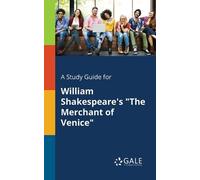 Cengage Learnin A Study Guide for William Shakespeare's "The Merchan (Tascabile)