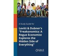 Cengage Learning Ga A Study Guide for Levitt & Dubner's "Freakonomi (Tascabile)