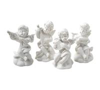 Cenifin 4PCS Angelic Resina Gioielli Espositore Supporto Compatto Per Orecchini Anelli Foto Puntelli Mettere In Scena Gioielli Orecchino Vetrina