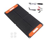 Cenifin 80 W Portatile Pieghevole Pannello Solare Doppio Connettore USB Impermeabile ETFE Pannello Solare Caricatore Portatile Stazione di Potenza Tablet Stazioni di Alimentazione