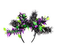Cenifin Fascia per capelli per Halloween Pumpkin Giorno del tubo della morte Pulita Fascia per capelli Cosplay Costume per adulti Festival Copricapo per adulti