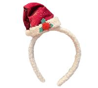 Cenifin Festes Fascia in peluche per bambini, per feste di Natale, per donne e bambini, accessorio per capelli