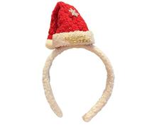 Cenifin Festes Fascia in peluche per bambini, per feste di Natale, per donne e bambini, accessorio per capelli