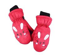 Cenifin Guanti da sci per bambini, eleganti e funzionali, mantengono le mani calde e migliorano le prese, regalo per bambini, sci caldo e confortevole, attività all'aperto