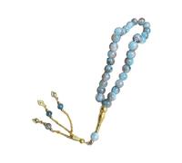 Cenifin Islamico 33 Perline Bracciale Rosario di Vetro Tasbih Per La Preghiera E Mindfulness Negli Uomini E Donne Perline Di Vetro Catena A Mano, Taglia unica, come descritto, come descritto