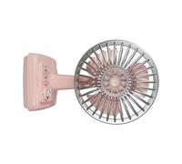 Cenifin Miniatur Retro Metal Desk Ventilatore USB Ricaricabile 3 Speed Refrigeratore Desk USB in lega di metallo