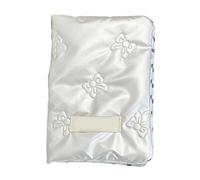 Cenifin Unico Coreano Fiocco Passaporto Per Le Donne Per Organizzare Biglietti Da Viaggio E Documenti Importanti Accessori Da Viaggio Per Le Donne, beige., Small bow, Mass Beauty