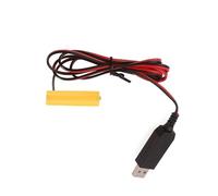 Cenifin Universale LR6 AA Batterie Eliminatori Sostituire 1 PC 1 5 V AA Batteria Per LED Luce Elettronica Giocattolo USB 5 V Su Separatore di Corrente USB Adattatore di Alimentazione USB