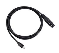 Cenlin da USB C un XLR Femmina, per Microfono USB C da Tipo C un XLR Femmina Audio da Studio per Microfono (2 M/6,6 Piedi)