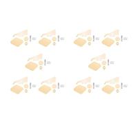 CENMEN 10 Set Coperchi Interruttore Cavità Battipenna Gialli Pickup Piastra Selettore Fit Kit Chitarra Tipo Paul Paul