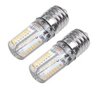 CENMEN 2X E17 Lampadina Socket 5W 64 Led 3014 Smd Luce Bianca Calda Ac 110V-220V
