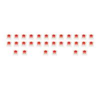 CENMEN 30 pezzi di plastica per Cherry Red 3 Pin MX RGB Interruttore Meccanico Tastiera di Ricambio