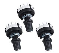 CENMEN 3X 3P4T 3 Pole 4 Posizione Singola Selettrice Selettore Rotante con Manopola
