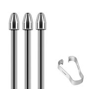 CENMEN Puntali per penna ottica Marcatore di ricambio per tablet 2: Punta/Punte in metallo in lega di titanio resistenti (3 pezzi)