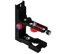 CENMEN Supporto da parete sollevabile per livellamento laser, supporto orizzontale regolabile con supporto magnetico a forma di L, supporto da parete, supporto da parete per strumenti, supporto