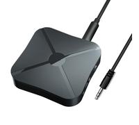 CENMEN Trasmettitore Ricevitore Bluetooth 2 in 1 Stereo Multifunzione Portatile Convertitore Audio Pratico Durevole Installazione Facile da Usare