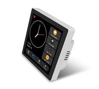 CENMEN Tuya Smart Home Pannello di Controllo Multiplo Zigbee Smart Home da 4 Pollici con Pannello di Interruttori e Schermo Touch Wall - Spina UE