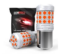 Cenmoll 382 P21W BA15S Lampadina a Led Rossa, 40W 2000LM Canbus Senza Errori 1156 BA15S 382 P21W Lampadine per Auto per Luce di Posizione Retromarcia di Sostegno Luci Posteriori dei Freni, 2PCS