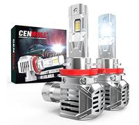 Cenmoll Lampadine H11 Led, 120W 24000LM 6000K Bianco Freddo 600% Luminosità H8 H9 H11 Led Canbus Senza Errori All-in-One Design Kit di Conversione di Sostituzione Alogena Xenon, Confezione da 2