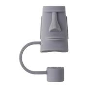 CENMOO Contenitore Di Paglia, Accessori Di Paglia Antiscivolo, Coperchio Di Paglia Riutilizzabile con Spazzola Di Pulizia, Tappi Di Paglia, Decorazione Della Paglia Da Bere per Festa E Viaggi