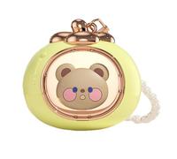 CENMOO Scaldamani tascabile, ricaricabile, con display digitale elettronico, per escursionismo, con design a cartoni animati, con power bank, scaldino termico per bambini, donne, uomini